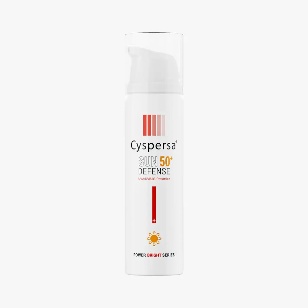 فلوئید ضد آفتاب ضد لک بی‌رنگ SPF50 سیسپرسا ۵۰ میلی‌لیتر