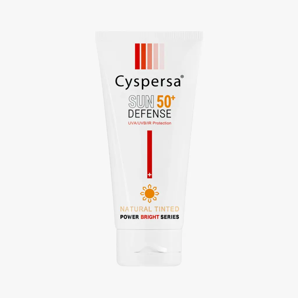 کرم ضد آفتاب رنگی ضد لک SPF50 سیسپرسا ۵۰ میلی‌لیتر
