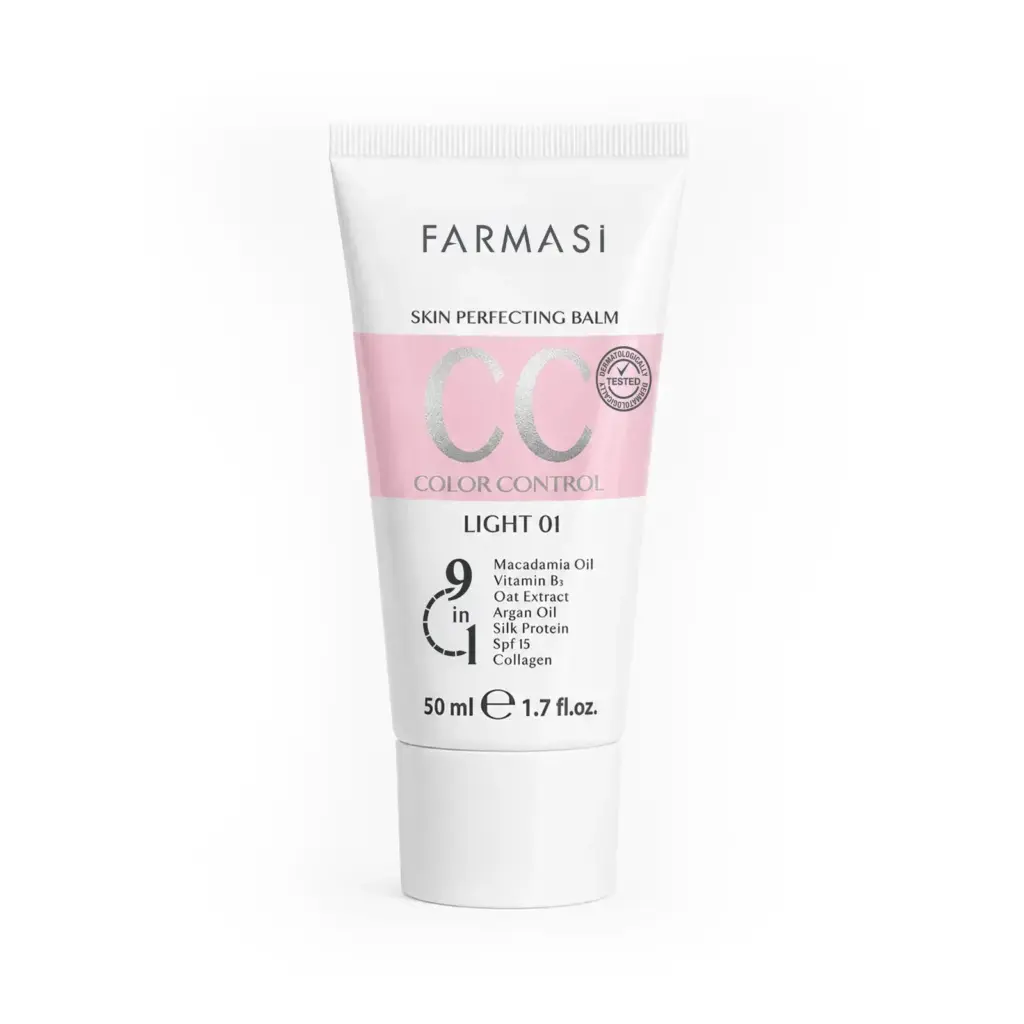 سی‌سی کرم SPF25 فارماسی پوشش شبنمی ۵۰ میلی‌لیتر